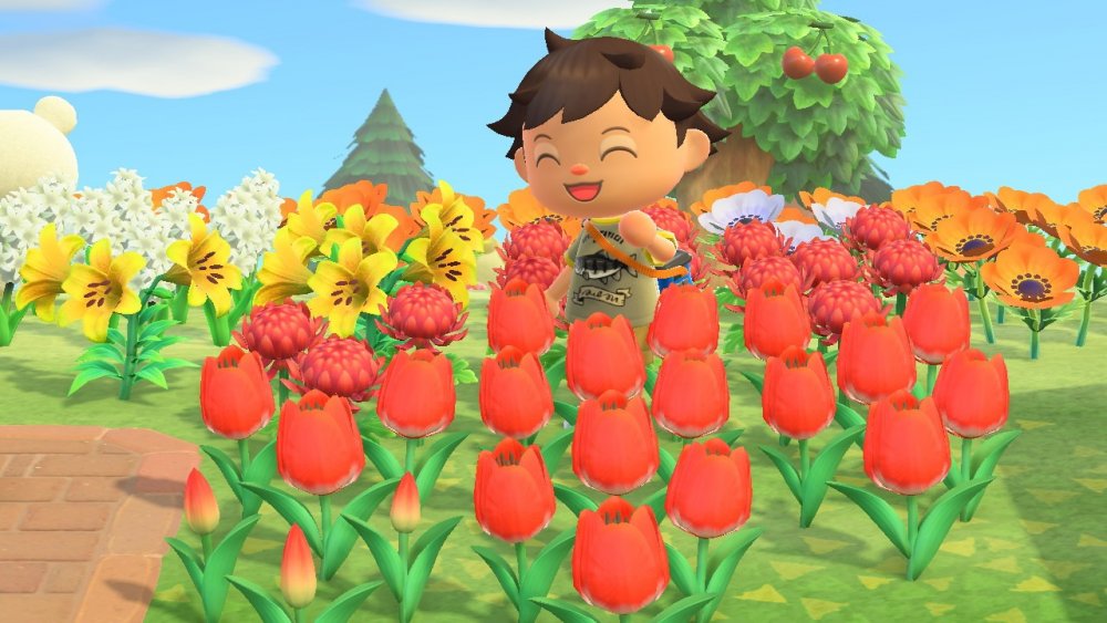 flowers animal crossing new horizons