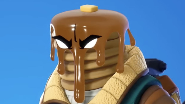 Fortnite Major Mancake close up