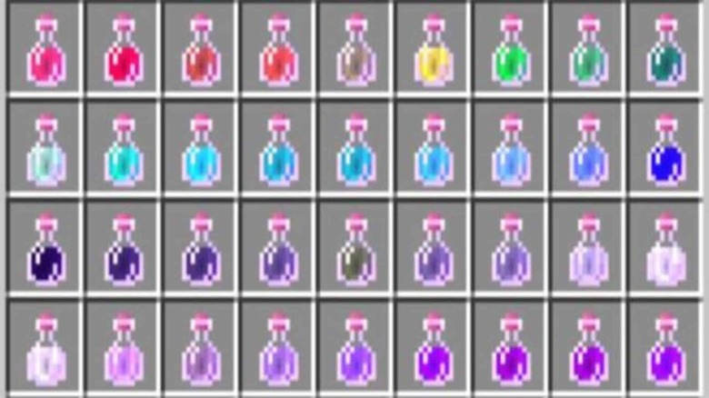 Minecraft potions