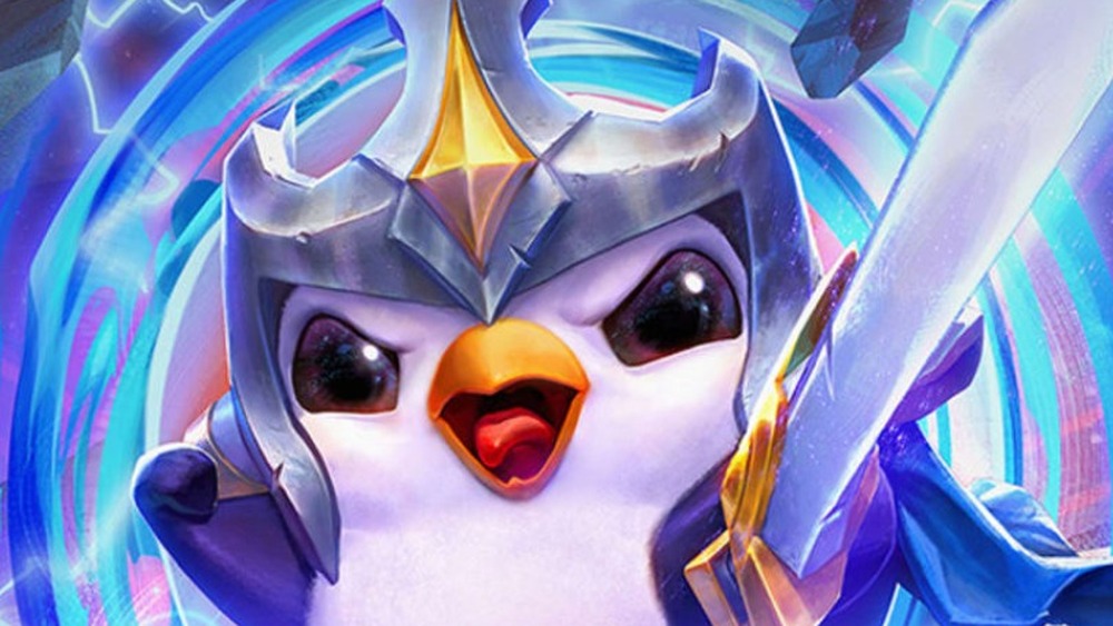 angry penguin