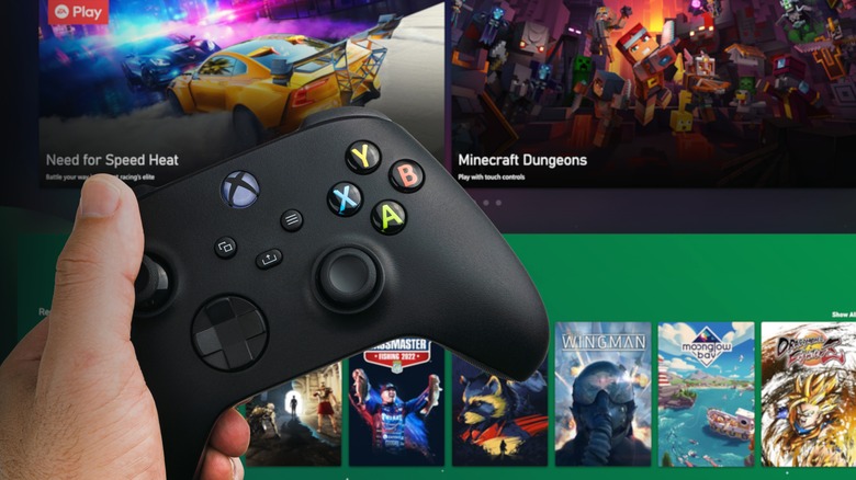 Xbox games and constroller