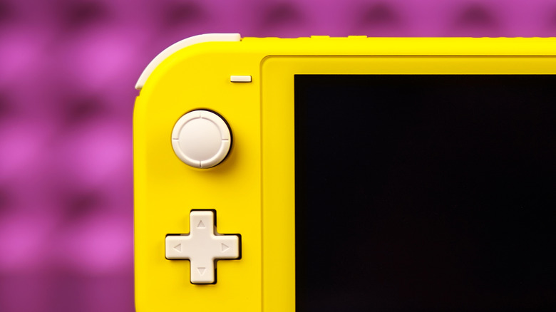 Yellow Nintendo Switch Lite