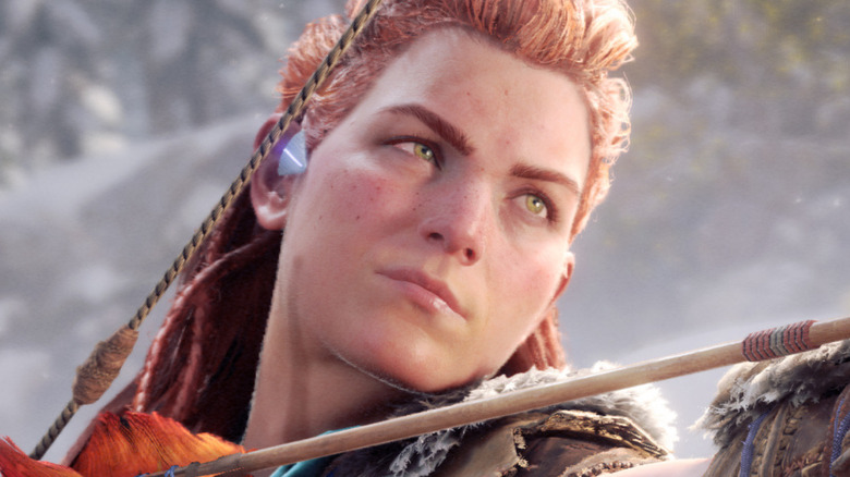 Aloy drawing bow