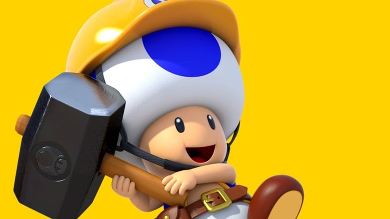 Toad with a Super Hammer