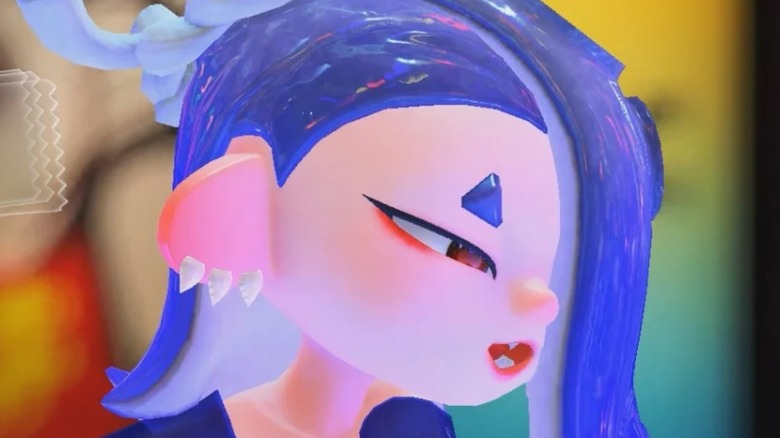 Splatoon 3 Shiver side profile