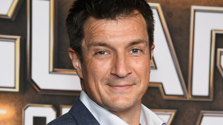 Nathan Fillion at GOTG3 premiere