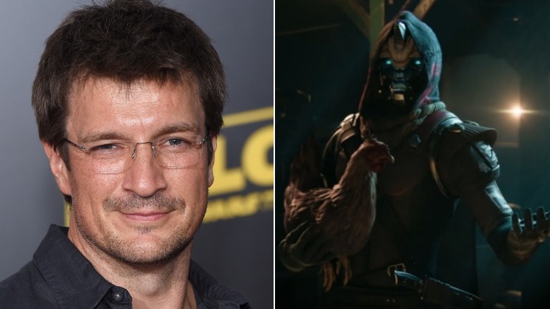 destiny 2 trailer cayde-6 chicken nathan fillion