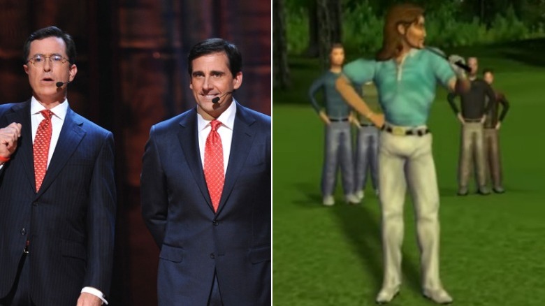 outlaw golf el squave steve carell stephen colbert