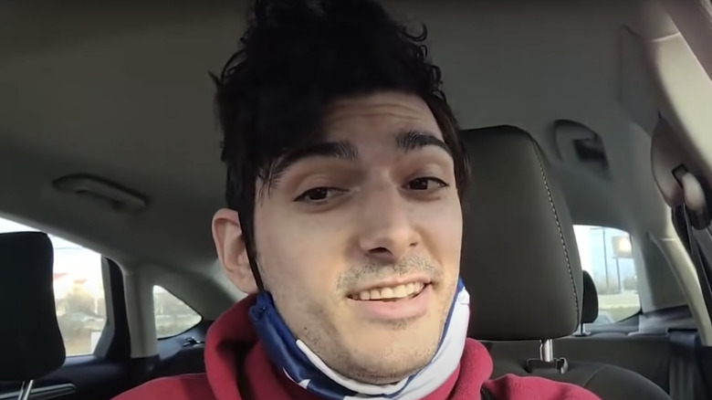 Ice Poseidon close up