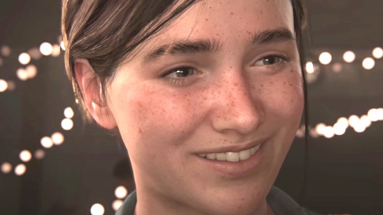 Ellie smiling