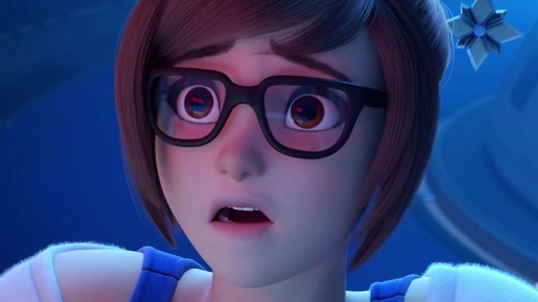 Mei scared face