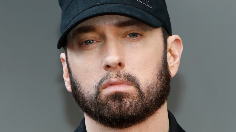 Eminem close up