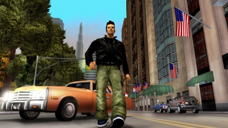 GTA 3 Claude walking