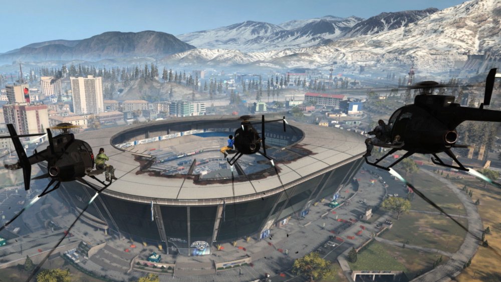The Stadium in Warzone Season 5