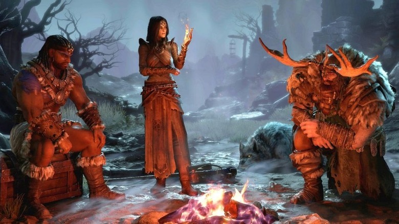 Diablo 4 classes campfire
