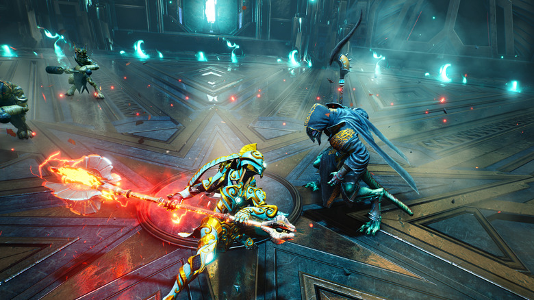 Godfall combat