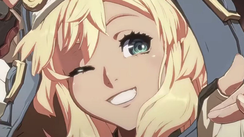 Guilty Gear Strive Bridget smiling