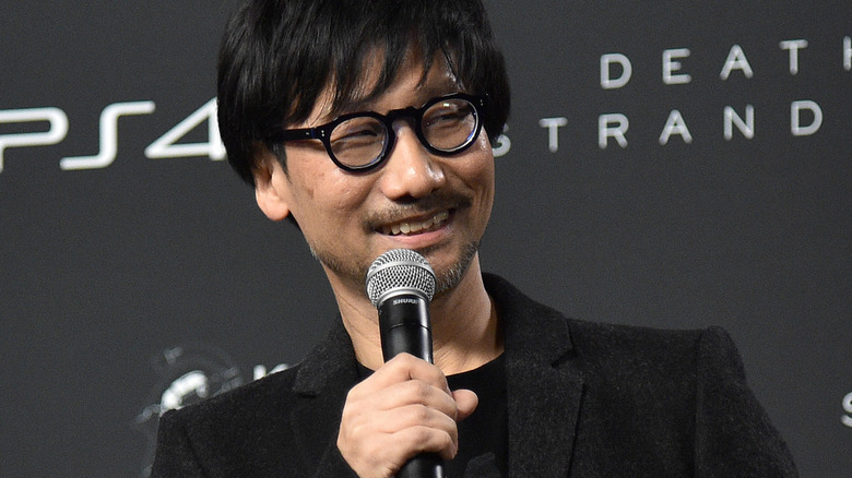 Kojima at Death Stranding event