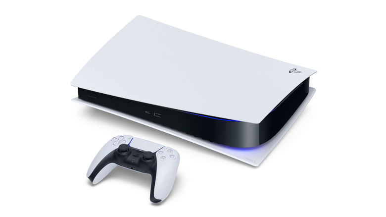 PS5 on side
