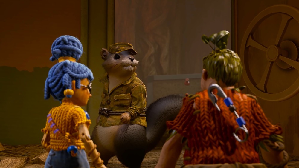 Cody, May, and squirrel