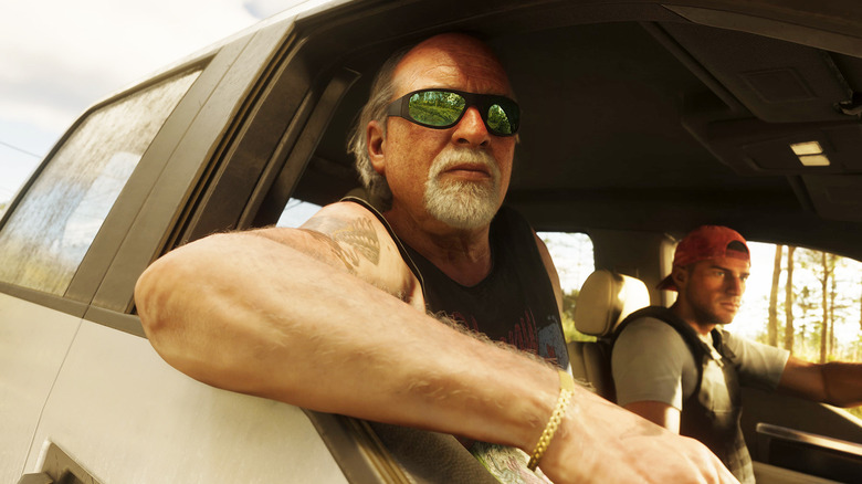 Brian Heder and Jason Duval sit in a car together in Grand Theft Auto 6.jpg