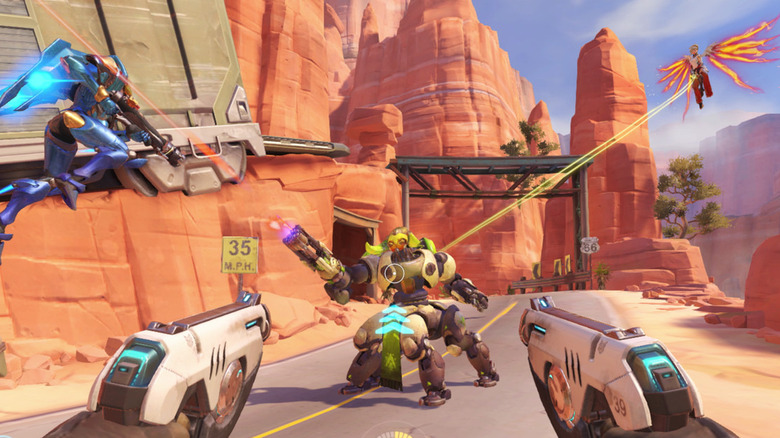 Overwatch 1 gameplay