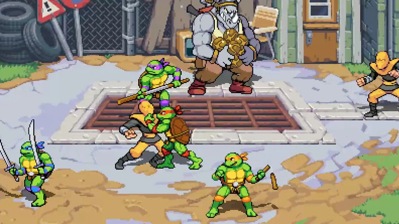 TMNT Shredder's Revenge gameplay