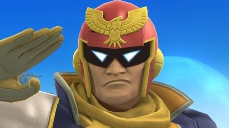 Captain Falcon salute