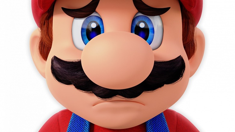 Mario sad face