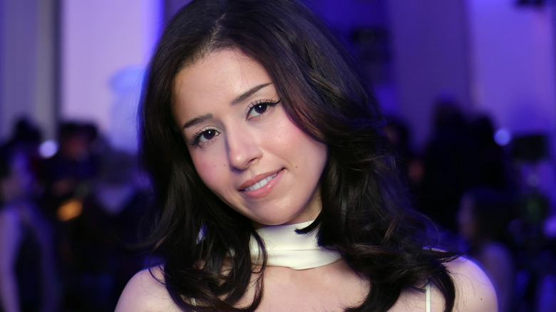 Pokimane attends the Kim Shui Fashion Show during September 2025 New York Fashion Week