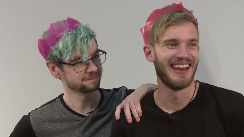 JackSepticEye and PewDiePie