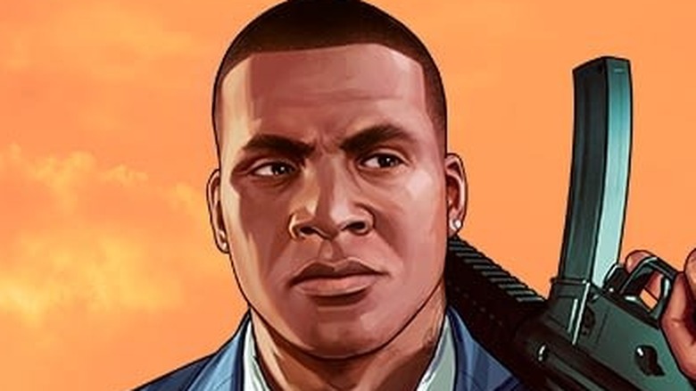 GTA V art close up