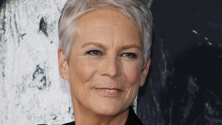 Jamie Lee Curtis smiling