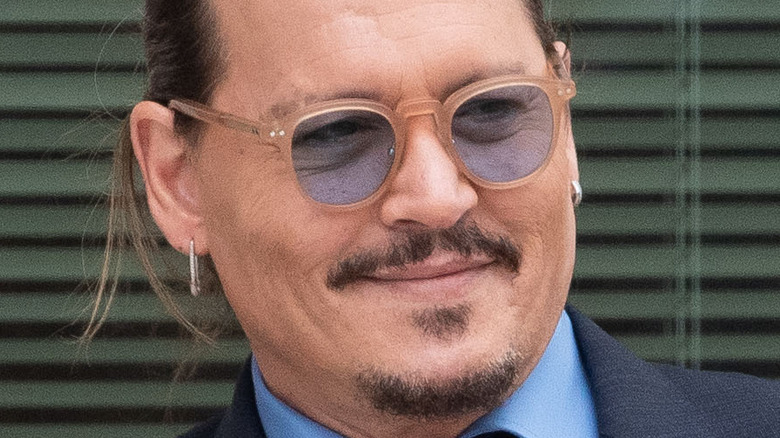 Johnny Depp Smiling