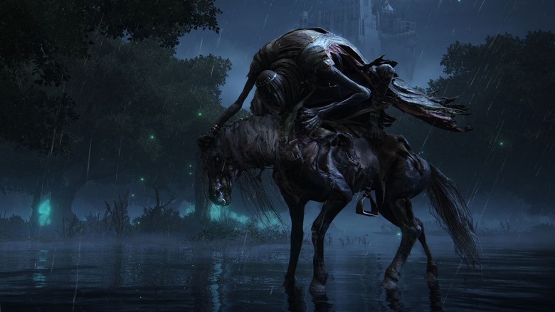 monster on horse