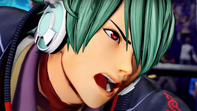 Shun'ei screaming KOF XV