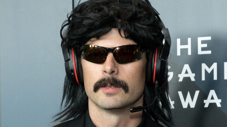 Dr Disrespect in shades and headset