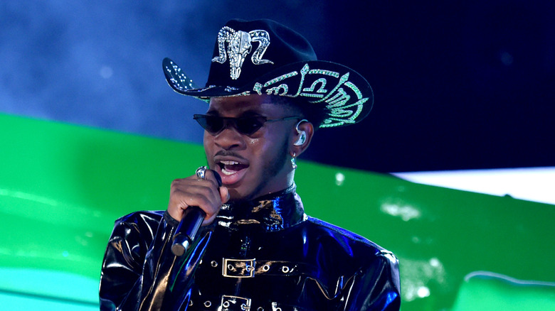 Lil Nas X performing