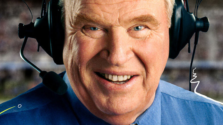 John Madden wearing headset