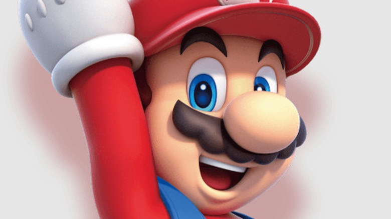 Mario smiling