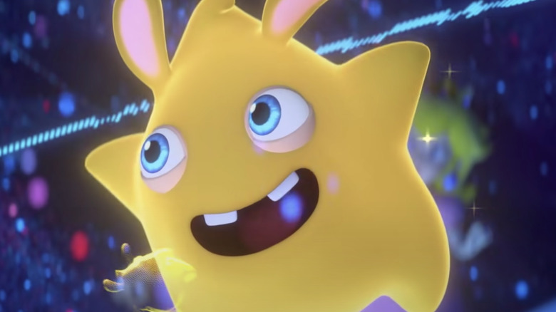 Mario Rabbids Rabbid Lumas Smiling