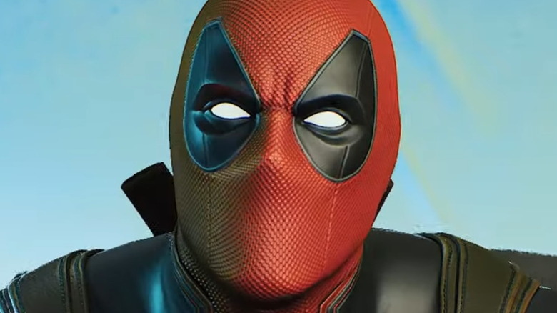 Midnight Suns Deadpool close up