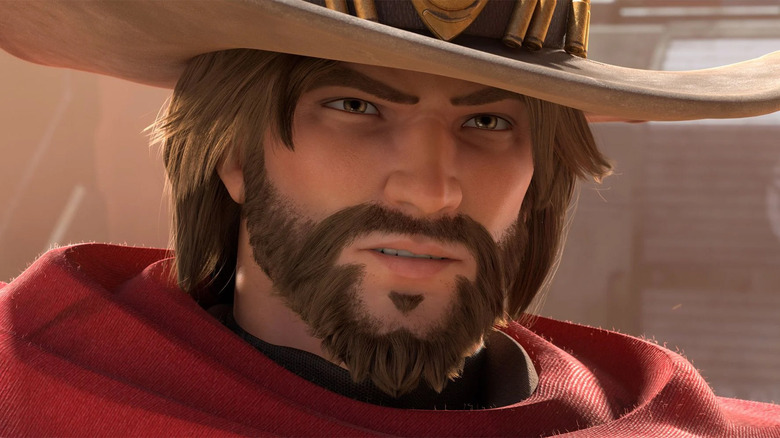 McCree face close up