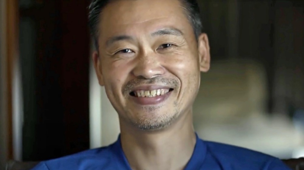 Keiji Inafune smiling