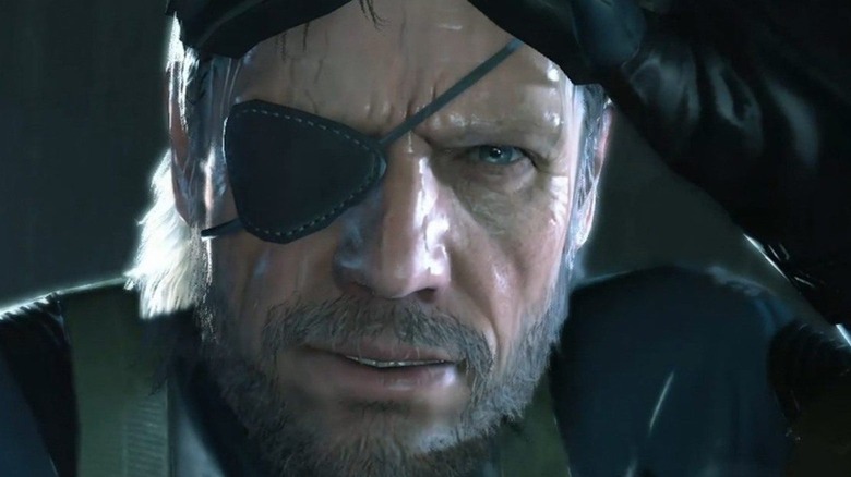 Metal Gear Old Snake Face