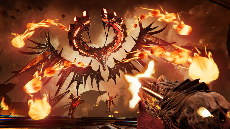 Metal: Hellsinger red judge aspect