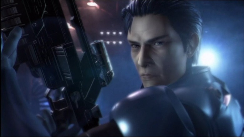 Adam Malkovich holding gun