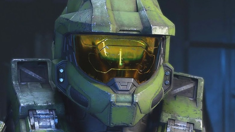 Master Chief intimidating look