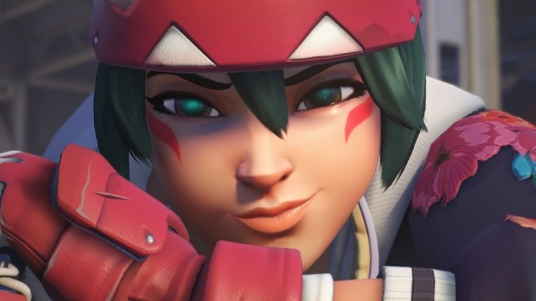 Overwatch 2 Kiriko smirk