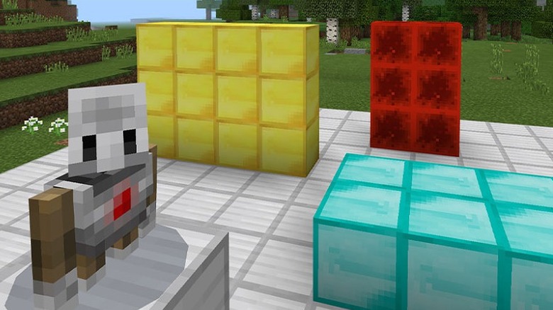 Minecraft Education Edition shows off a bunch of blocks